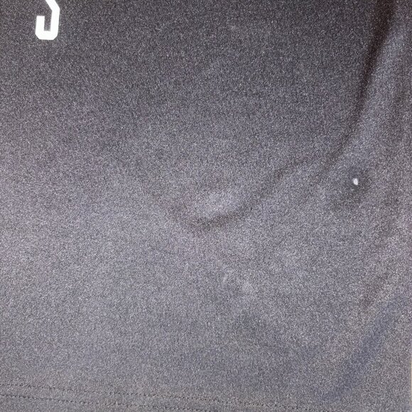 Los Angeles Lakers LeBron James 1/4 Zip Warm Up Jacket Men’s Sz M Black NBA - Picture 7 of 8